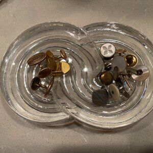 Art Deco Rosenthal Channeled Curvilinear Bowl Signed Natale Sapone